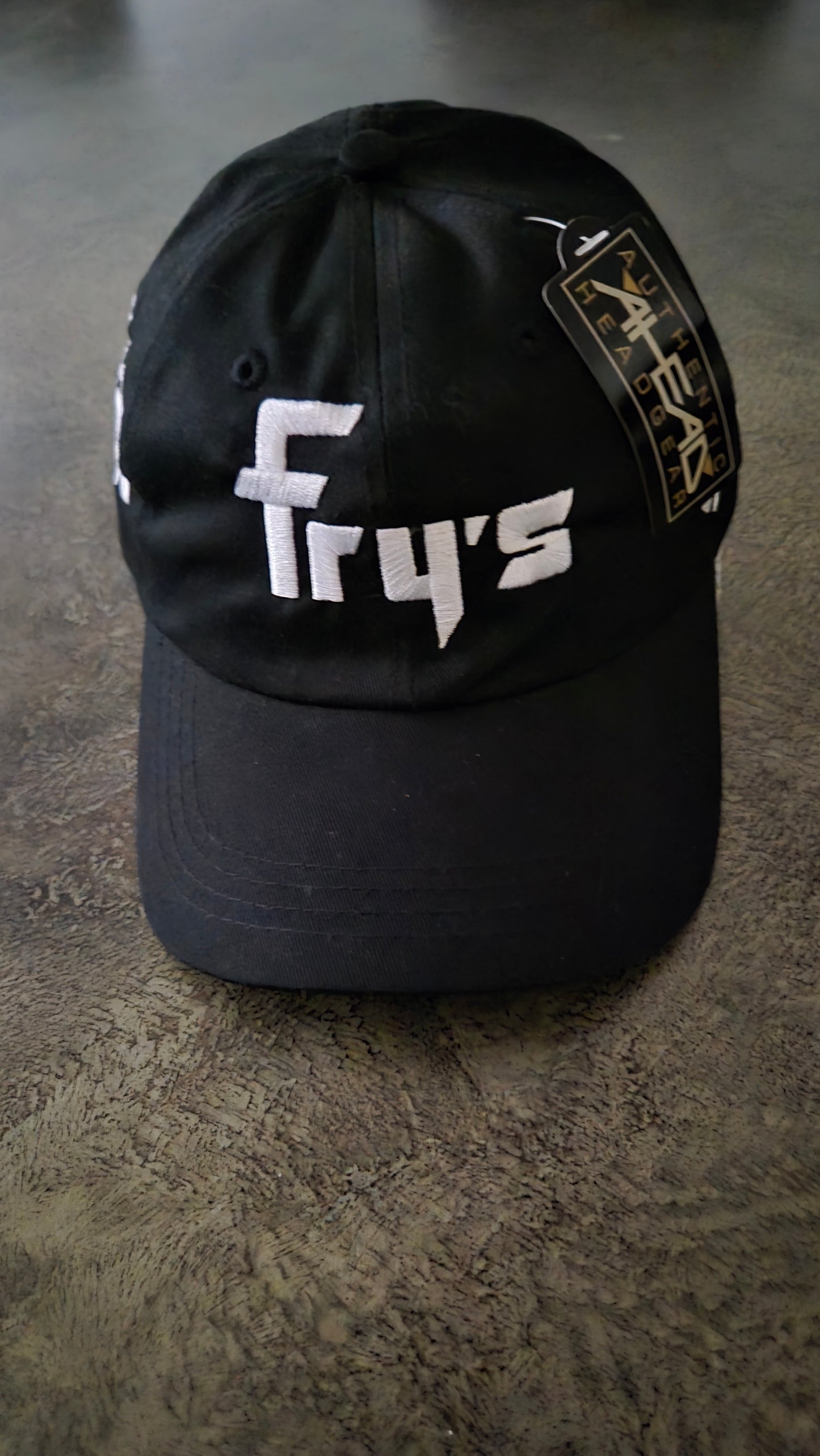 Fry's Electronics Adjustable Baseball/Golf Cap - Black