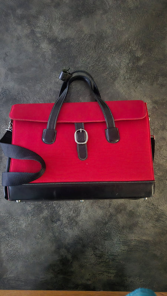 Laptop - Notebook Bag - Red and Black